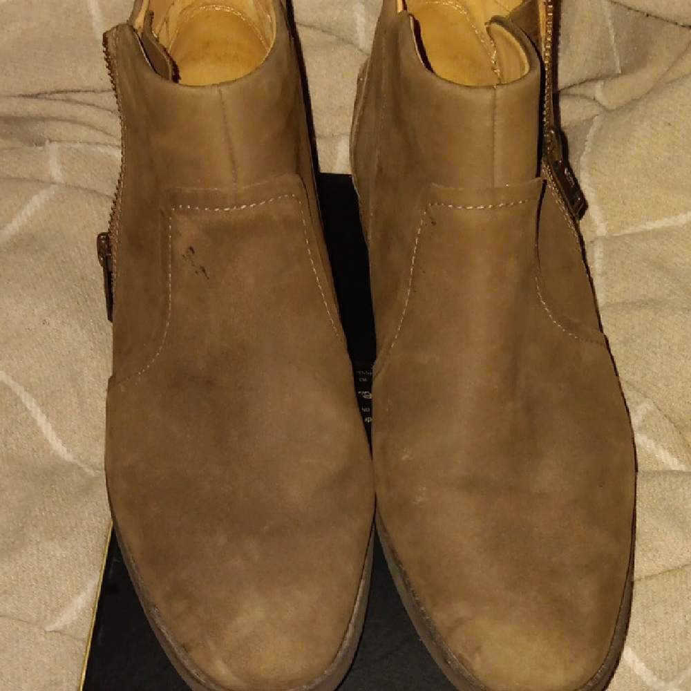 UGG Women's Ankle BOOTS Aureo II Suede PREOWNED Size 8.5